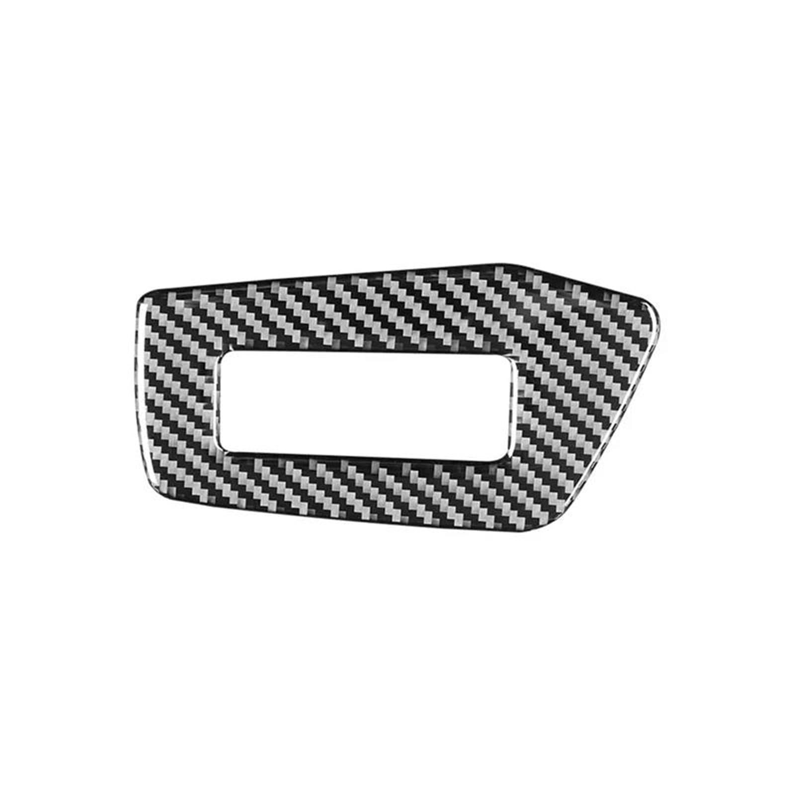 Carbon Fiber Stickers Car Headlight Switch Interior Accessories for A6 C8 2019-2023