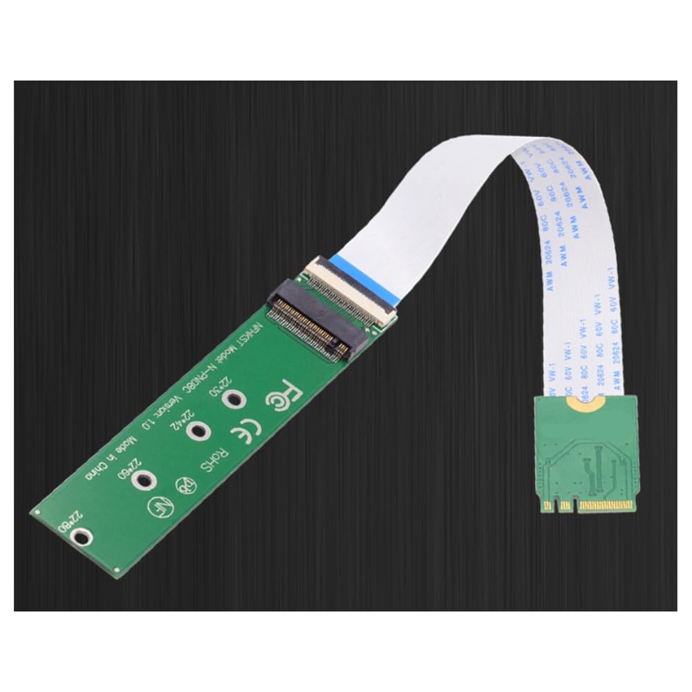 Cable de Conexión SSD con Interfaz de Clave A+e, WiFi A M.2, Interfaz de Clave M, FPC, Tarjeta Adaptadora NVME NGFF