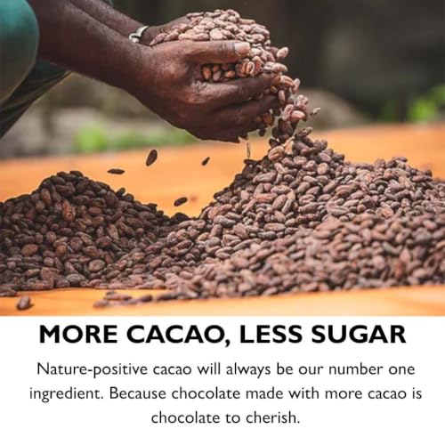 Image of Hotel Chocolat Hot Chocolate Mix - Hazelnut Praline Drinking Chocolate with Real Chocolate Flakes, 10 Servings, Gourmet Cocoa