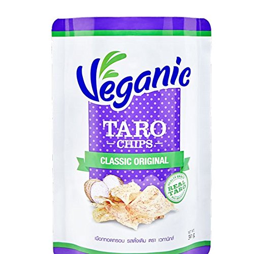 Gluten Free Veganic Taro Chip Original Flavor 100 Natural
