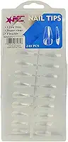 Unhas Postiça Soft Gel transparente flexível Bailarina 240un