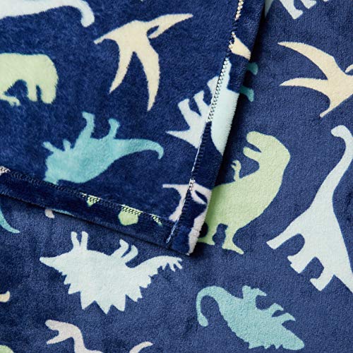 Amazon Basics Kids Bedding Nap Set With Dinosaur Pillow And Fleece Throw Blanket #TOP3