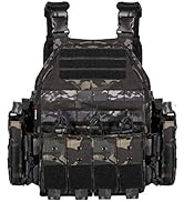 YAKEDA Quick Release Military Tactical Outdoor Vest For Men
