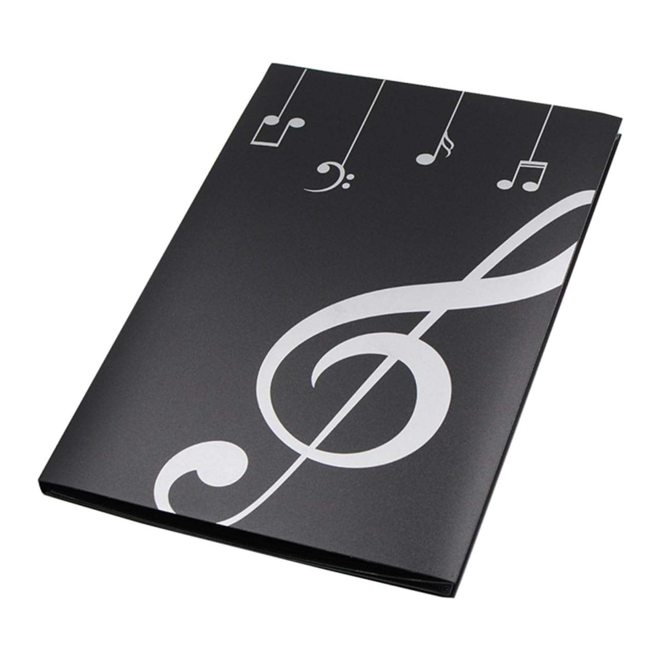 Milisten Sheet Music Folder Music Storage Paper Folder Music Binder File Folder Dividers Score Musical Folder Large Expandable Folder with Dividers School Holder Office Supply Black