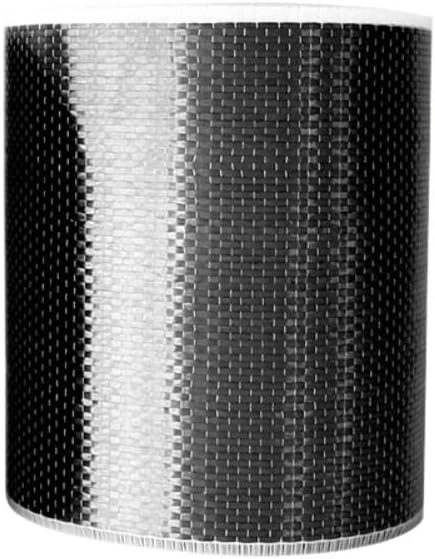 Pinewell UD Uni-Directional Cloth 300gsm, 12inch Carbon Fiber 12k Fabric Tap High Strength Repair Material T700 for Building 1pc(30cm x 2.5m)