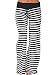 ULIAN Womens Comfy Striped Waist Drawstring Casual Yoga Wide Leg Lounge Pants