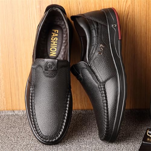 Veslesth Men Business Working Office Shoes Leather Walking Casual Driving Loafers Oxfords Male Luxury Party Fashion Formal Sneakers Comfort Dress Outdoor Working Walking3