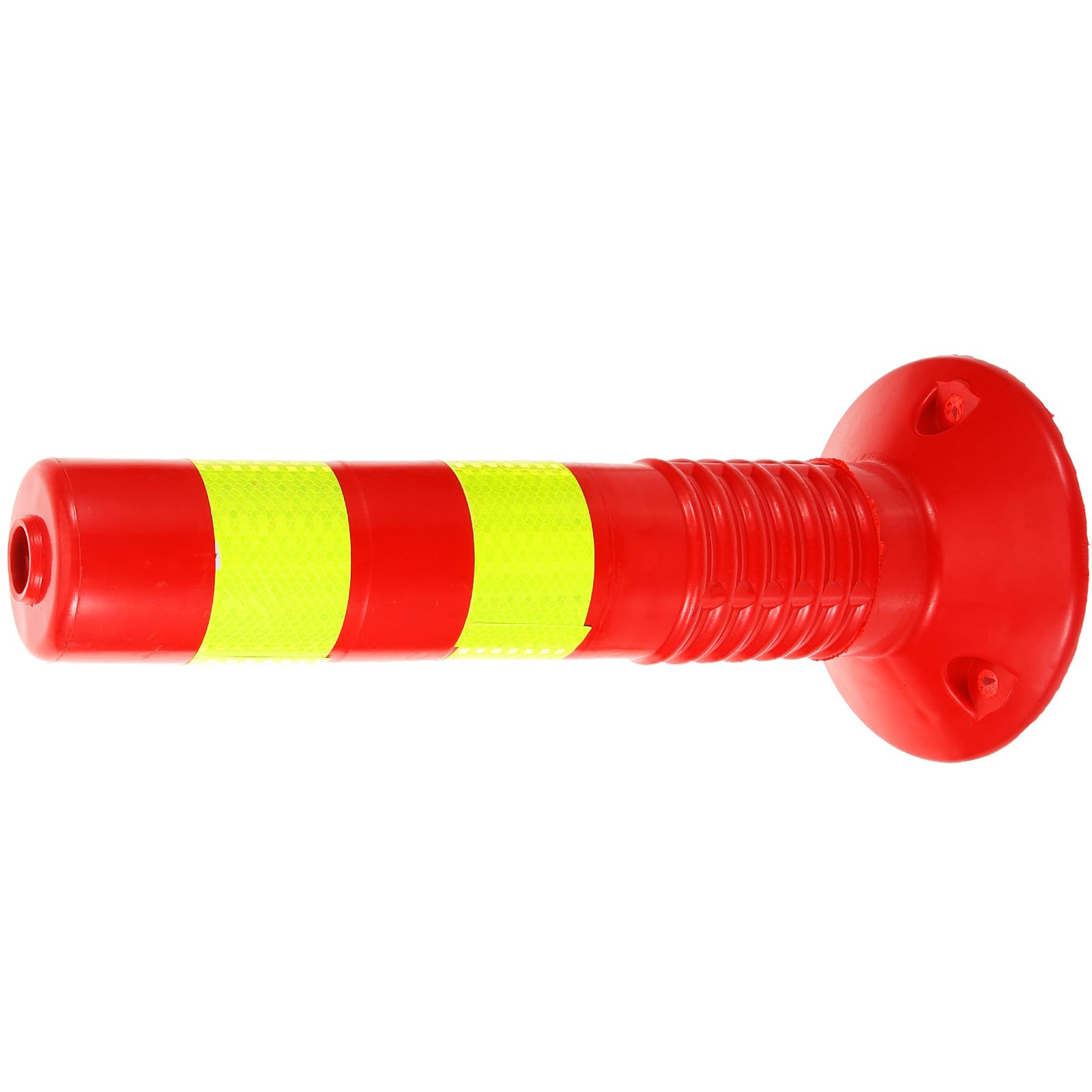 Colonne d'avertissement de sécurité durable en PU rouge haute visibilité