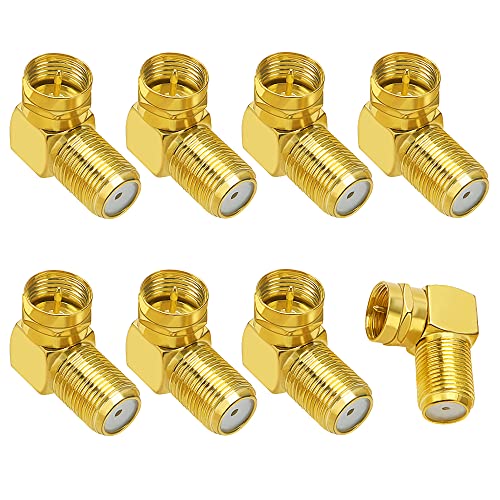 Cavo Antenna TV 2m 90° - Cavo Coassiale Schermato 105dB Per 4K E HDTV - Foto 13