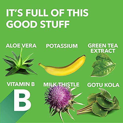 DrinkAde Boost (2pk 750ml Bottles) Hydration & Recovery Drink with Caffeine, Electrolytes, Vitamin B, Milk Thistle for Energy and Liver Detox, Only 5 Calories, No Sugar, Vegan, Non-GMO
