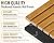 PrimeZone Wood Acoustic Wall Panels - 8 PCS 94.5" x 23.6" (124 sq ft) 3D Fluted Slat Sound Proof Wall Paneling, Sound Absorbing & Noise Reduction Interior Decor Panels for Living Room, Bedroom, Teak