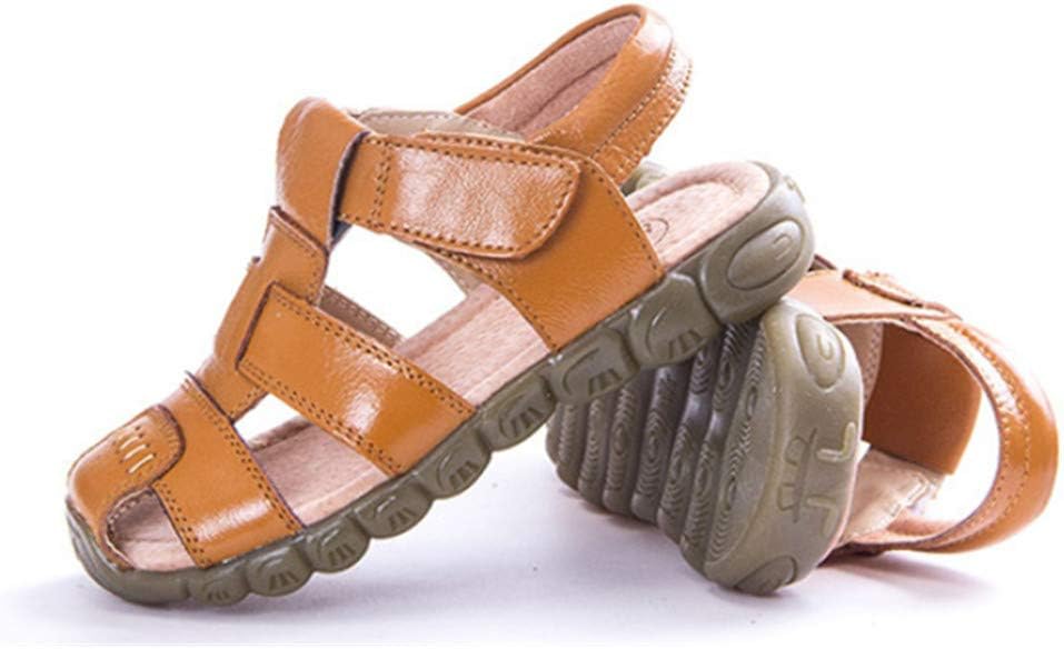 BININBOX Summer Breathable Sandals Girl Boys Toddler Kid Casual Sport Shoe Soft Closed-Toe Retro