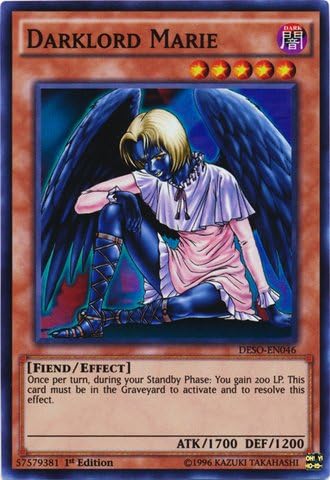 YU-GI-OH! - Darklord Marie (DESO-EN046) - Destiny Soldiers - 1ª Edición - Super Rare
