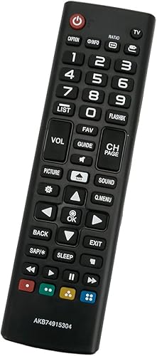 Miniatura 2 de AKB74915304 Reemplazo remoto para LG TV 32LH570B 49LH570A 55LH575A 55LH5750 43LH570A 50LH5730 32LH573b 32LH550B 43LH5500 3LH57 0A 43LH5700 49LH570A