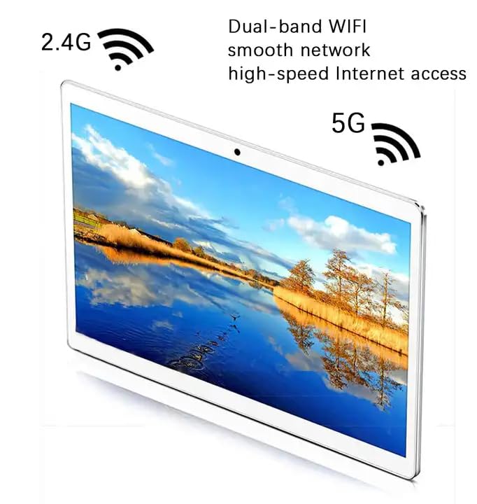 Image of Android Tablet with WiFi, HD Display GMS Tablets, ROM 800 * 1280, Camera 500w, RAM 4+32GB,5000 mAh Battery