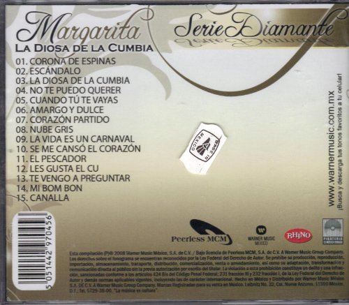 Margarita La Diosa De La Cumbia Serie Diamiante #TOP1