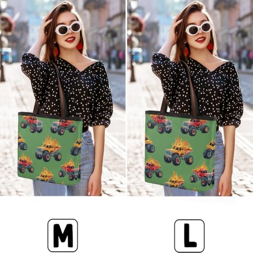 Sac fourre-tout fermeture éclair grand sac à main polyester - 2