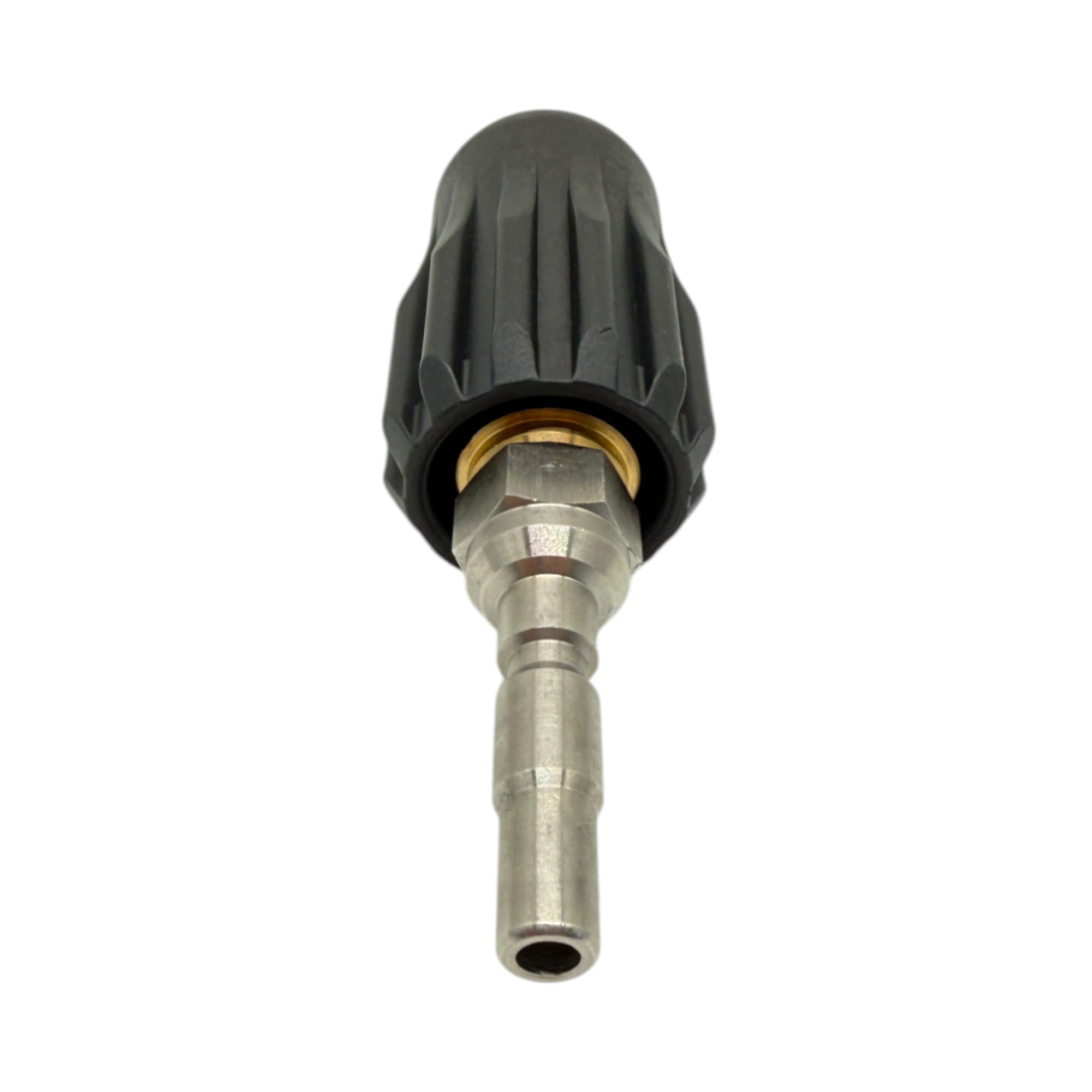 Adapter für Kränzle K 1050 D10 auf D12 Stecksystem | Schnellkupplung Übergang für Kränzle Hobby zu Profi Serie | Kompatibel mit K 1050 P TS T XA15 XA17 | Messing Adapter für Hochdruckreiniger Zubehör