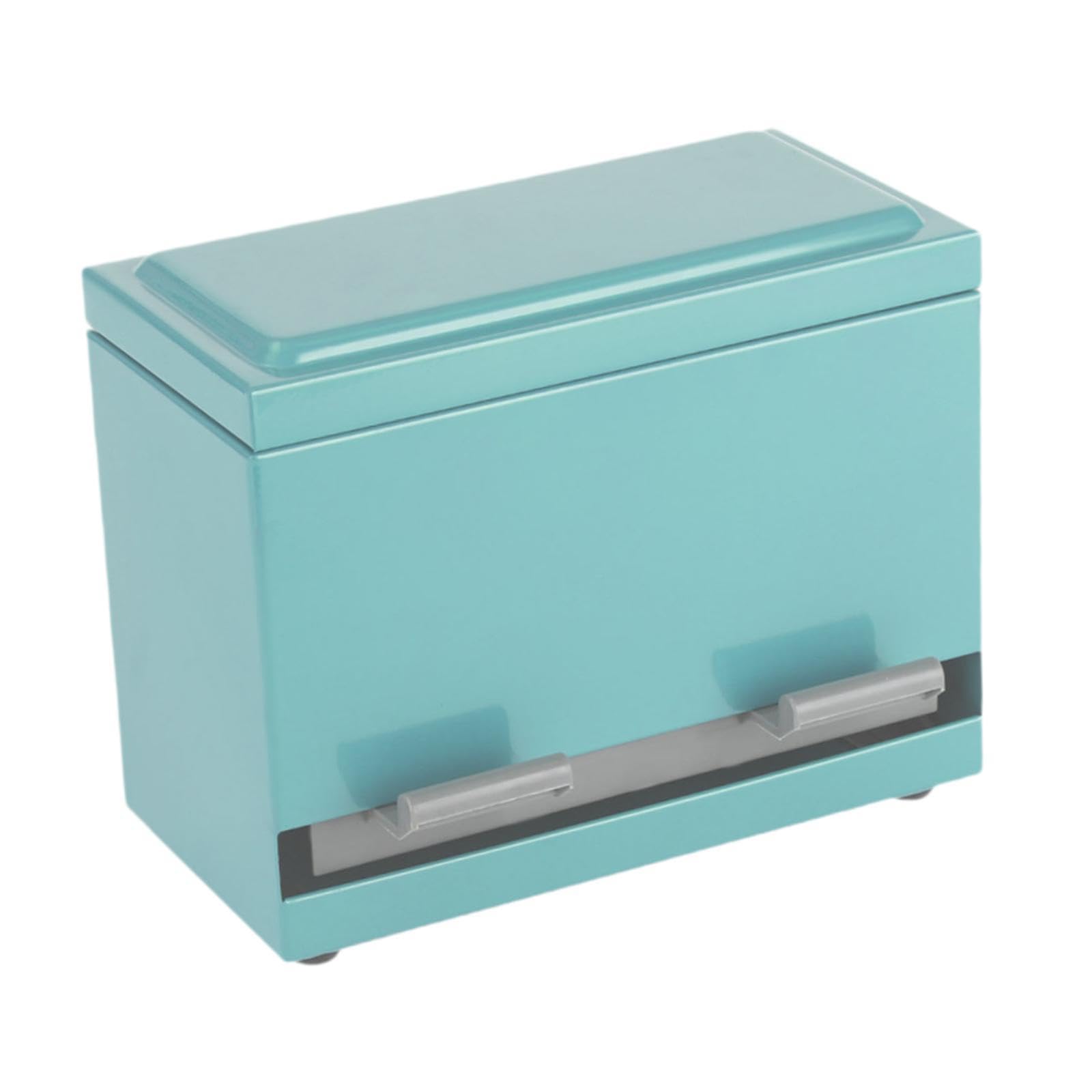 Strohhalmspender, Aufbewahrungsbox mit Deckel, Arbeitsplatte, Bleistifthalter, für Klassenzimmer, Restaurant, Zuhause, GrÜn