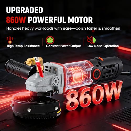 Antstone 860W Electric Wet Polisher