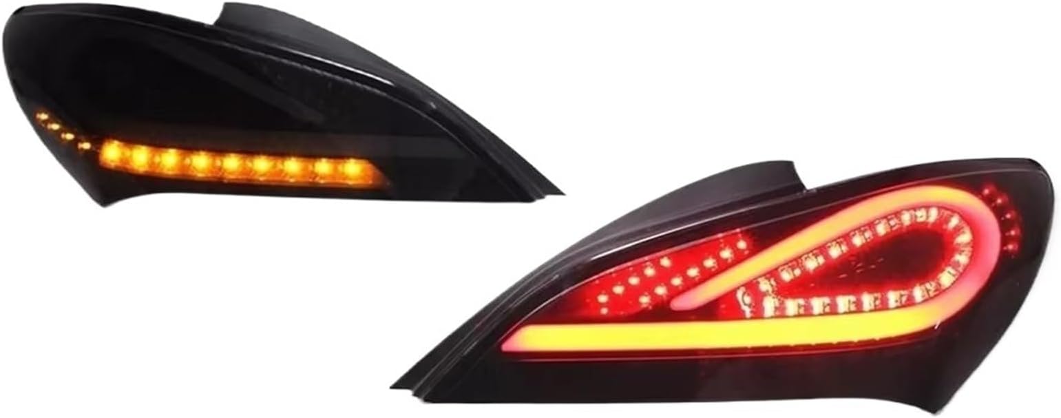Rear Tail Light LED Tail Light For Hyundai For Genesis Coupe 2009 2010-2018 Rohens Coupe Taillights Taillamp Rear Fog Light Assembly Tail Back Lamp