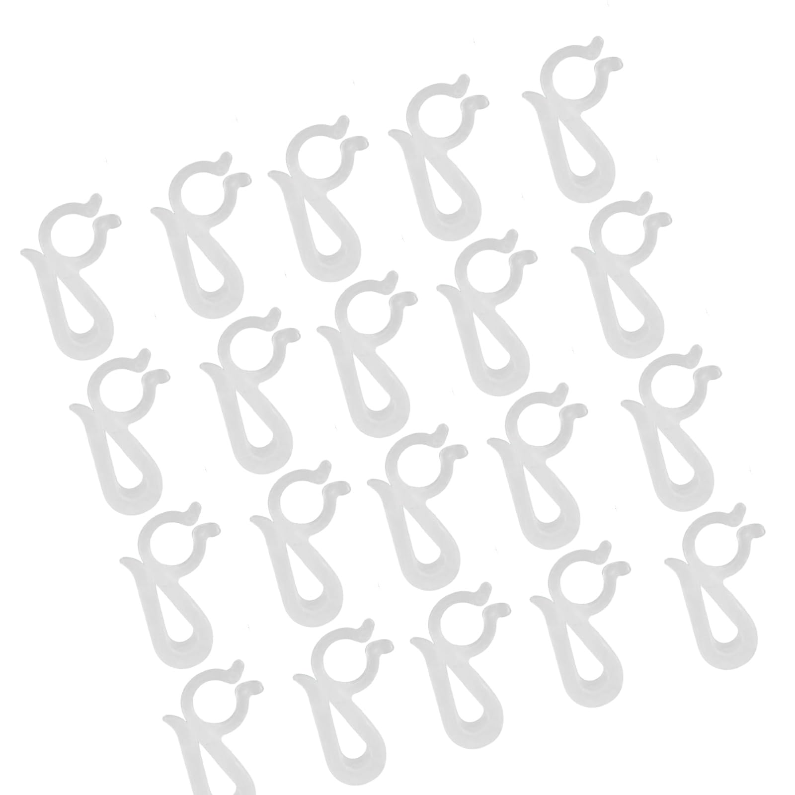 Msioytog Multipurpose Hooks for Holiday Decorations Lights Wreaths Ornaments Quick Assembly Clip for Home Shop Event S Hooks for Lights