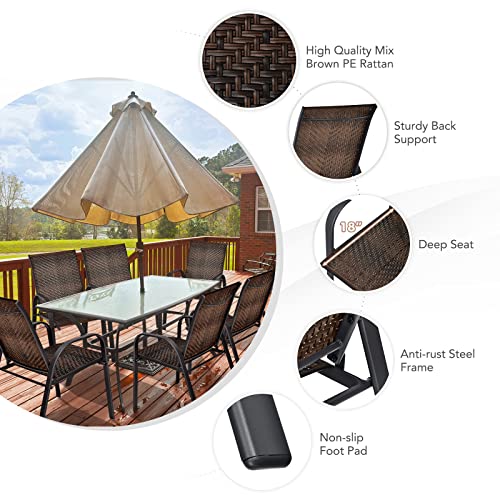 Tangkula-Set-of-6-Outdoor-PE-Wicker-Stackable-Chairs-Patio-Dining-Chairs-with-Sturdy-Steel-Frame-Outdoor-Arm-Chairs-for-Garden-Yard-Deck-and-Lawn-1-Mix-Brown 5143rVZS48L