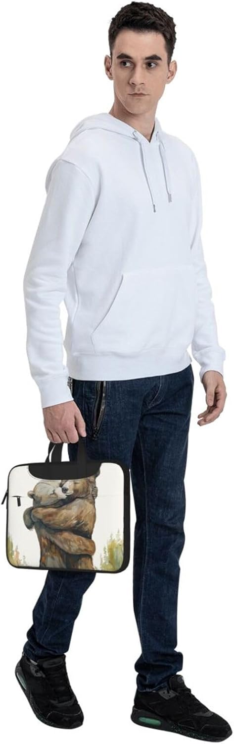 Bears Printed Laptop Tote Bag Laptop Tote Travel Bag Business Computer Bag Work Bag for Men Women