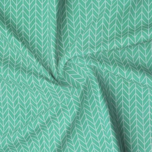 Image of RD TREND Presents Luxurious Glace Cotton Super Soft 210 TC 360 Elastic Fitted Bedsheets Single Bed Size (72 x 48 x 8 Inch) with 1 Pillow Cover Size (28 x18), Color- Green, Solid