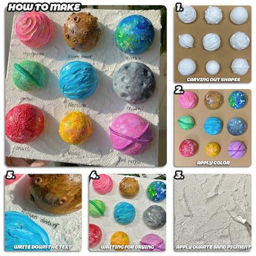 image for WERJOURU 12PC 4 Inch Styrofoam Half Balls, Solid White Half Round Foam