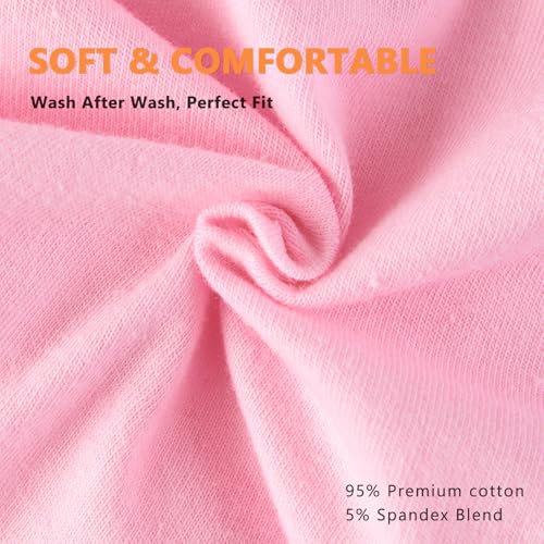 Toddler Cotton Panties Little Big Girls Assorted Undies Girls' Briefs Breathable Comfort Soft Underwear (5 Pack)3