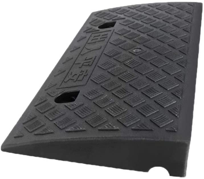 Rampes de seuil en plastique 49.5x26.8x6.8 cm multicolores pour motos et vélos