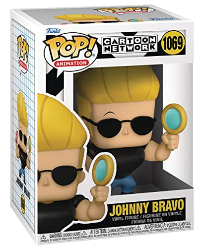 Cartoon Network: Johnny Bravo - Johnny with Mirror & Comb Funko Pop! Vinyl Figure (Bundled with Compatible Pop Box Protector Case) - Image 3