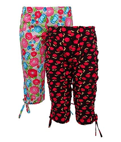 MAGIC Women's Cotton Printed Capri (Multicolour, Free Size) Pack of 2-image-48