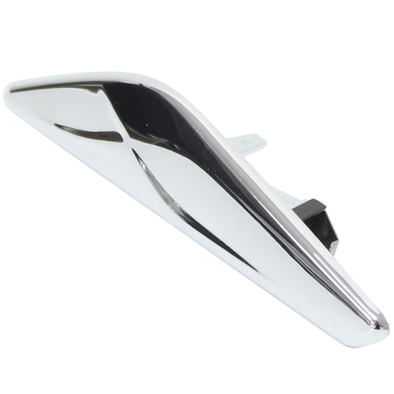 Doo Engy Guardabarros embellecedor para guardabarros delantero, panel lateral, revestimiento de guardabarros plateado delantero izquierdo y derecho para X3 F25 2010-2017 X4 F26 2014-2018