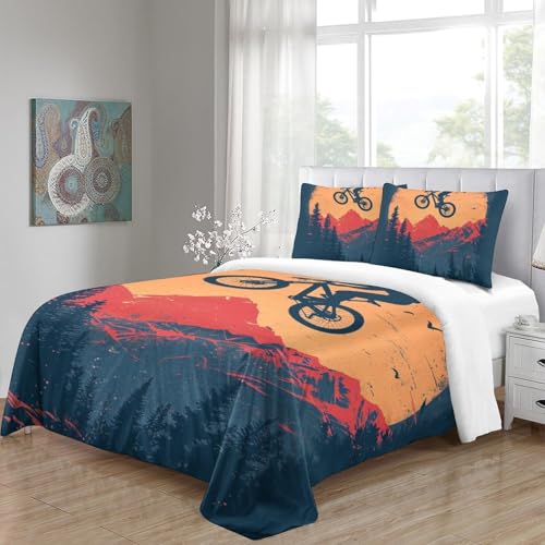 Linge de lit VTT microfibre super douce pour éviter la transpiration nocturne