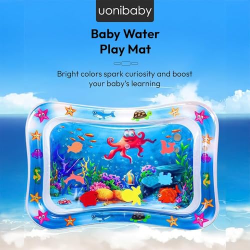Image of StarAndDaisy Water Mat /playmat for Baby /Infant Sensory Play Gym for 6-12 Months /Newborn Baby Essentials /Water-Filled Activity Mat /Baby Gifts