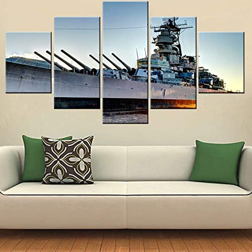Cadeau D'Halloween Tableau Paysage Coucher de Soleil déco murale avec cadre
