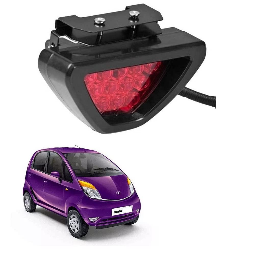 SPREADX Car Brake Rear Tail Warning LED Light compatible with Tata Nano