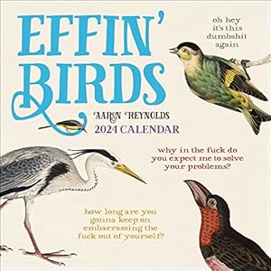 Effin' Birds 2024 Wandkalender