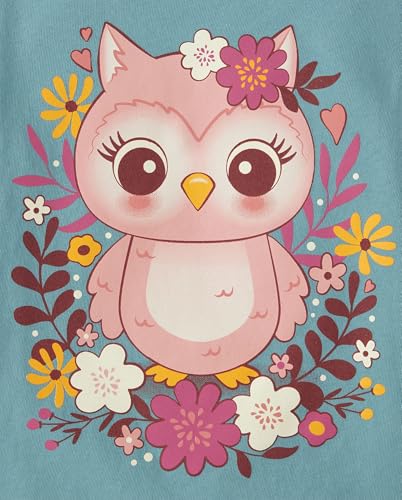 Image of The Children's Place Baby-Girls and Toddler School,Learning Short Sleeve Graphic T-Shirts,3 Pack