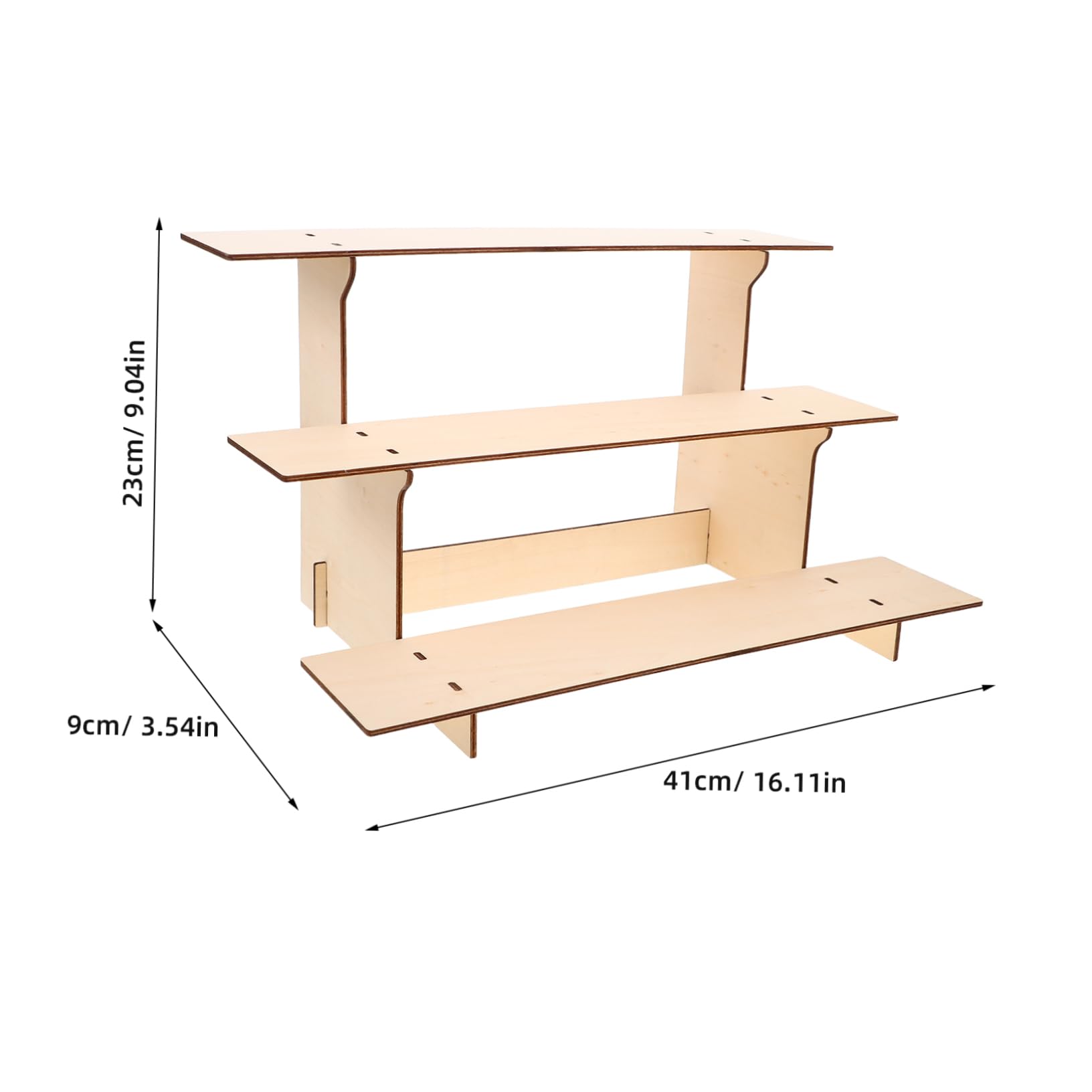 VILLCASE Display Stand for Jewelry and Earring Showcase Compact and Portable Organizer for Vendors Multi Function Rack for Items for Retail Display and Tabletop