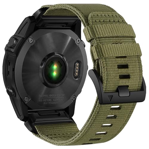 Bracelet montre nylon 26mm interchangeable compatible Tactix 7 Pro et Enduro