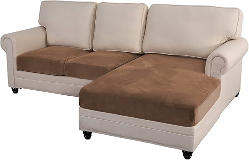 cjc Fundas de sofá seccional, 3 piezas, fundas de sofá para sofá seccional, terciopelo en forma de L, cojĂn separado, funda de diván, protector cjc Fundas de sofá seccional, 3 piezas, fundas de sofá para sofá seccional, terciopelo en forma de L, cojĂn separado, funda de diván, protector