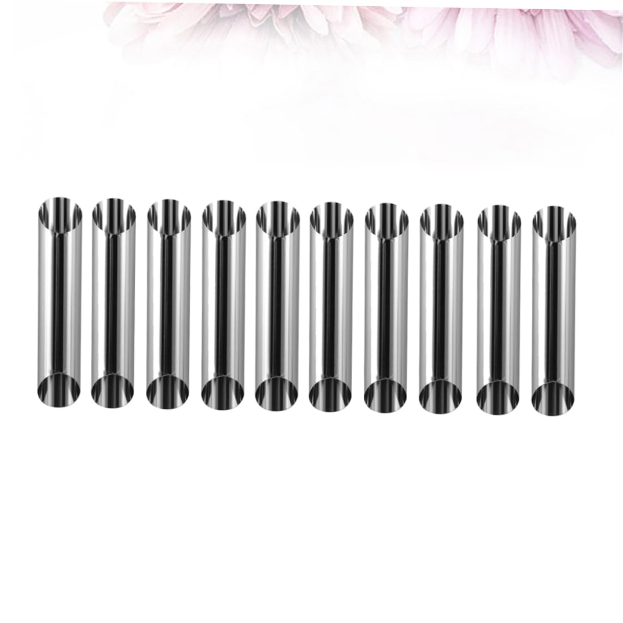 CONGARTENO 20pcs Stainless Steel Cannoli Tube Molds Hollow Pastry Baking Tools for Croissants Bread and Desserts and Reusable Baking Accessories for Home and