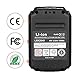 Enermall 2 Pack 40 Volt Replacement Battery for Black and Decker 40V Lithium Battery MAX LBX2040 LBXR36 LBXR2036 LST540 LCS1240 LBX1540 LST136W Cordless Tools