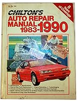 Chilton's Auto Repair Manual 1983-1990 B004BIVARE Book Cover