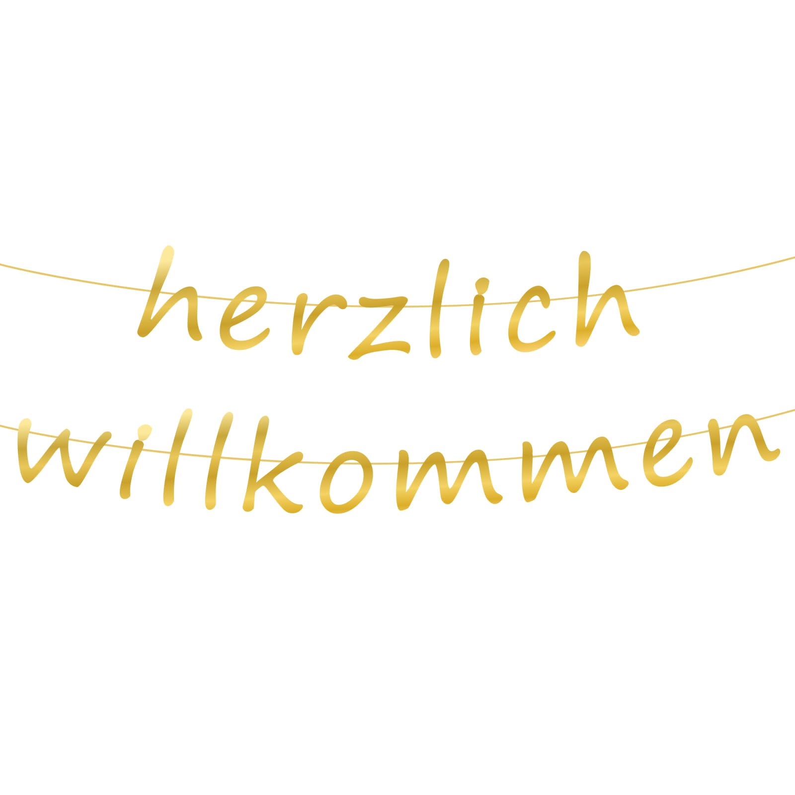 ALEGRE Herzlich Willkommen Garland