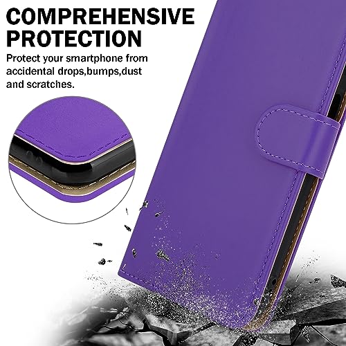 PIXFAB For Doro 8200 Leather Phone Case, Magnetic Closure Full Protection Book Folio Design - Image 2