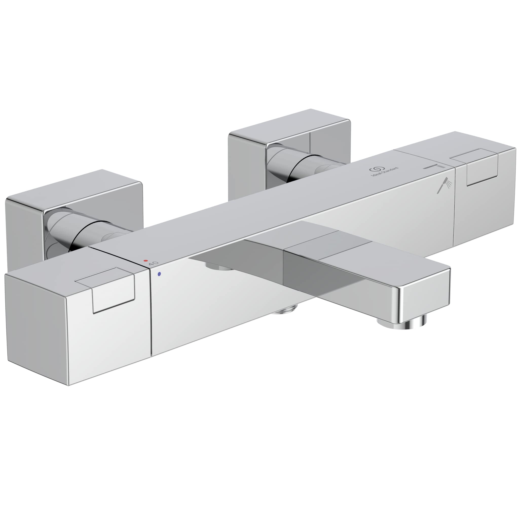 Ideal Standard Termostatyczna bateria prysznicowa ścienna Ceratherm C100 A7538AA